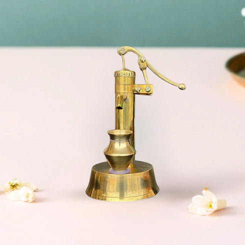 Brass Hand Pump Miniature Toy For Children 0.15Kg